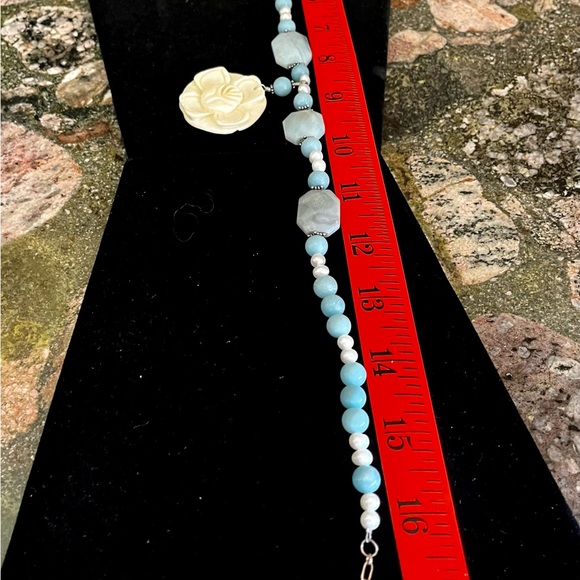 Beautiful semi precious stone necklace - Picture 4 of 4